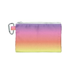 Rainbow Shades Canvas Cosmetic Bag (small) by designsbymallika