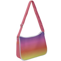 Rainbow Shades Zip Up Shoulder Bag