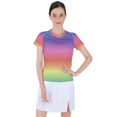 Rainbow Shades Women s Sports Top