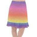 RAINBOW SHADES Fishtail Chiffon Skirt View1