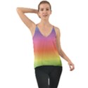 RAINBOW SHADES Chiffon Cami View1