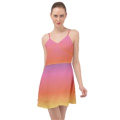 Rainbow Shades Summer Time Chiffon Dress by designsbymallika