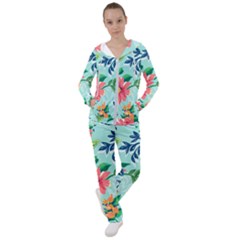 Multi Colour Floral Print Women s Tracksuit by designsbymallika