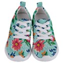 MULTI COLOUR FLORAL PRINT Kids  Lightweight Sports Shoes View1