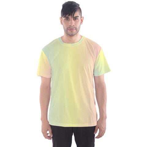 Vertical Rainbow Shade Men s Sports Mesh Tee by designsbymallika