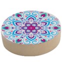 MANDALA BLUE Wooden Bottle Opener (Round) View1