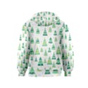 CHRISTMAS TREE PATTERN Kids  Zipper Hoodie View2