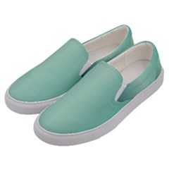 Blue Shades Men s Canvas Slip Ons by designsbymallika