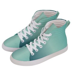 Blue Shades Women s Hi-top Skate Sneakers by designsbymallika