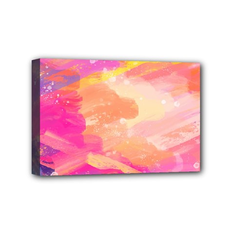 Colourful Shades Mini Canvas 6  X 4  (stretched) by designsbymallika