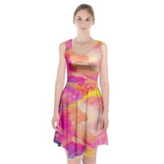 Colourful Shades Racerback Midi Dress by designsbymallika