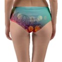 mandala pattern Reversible Mid-Waist Bikini Bottoms View2