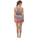 mandala pattern Ruffle Top Dress Swimsuit View2