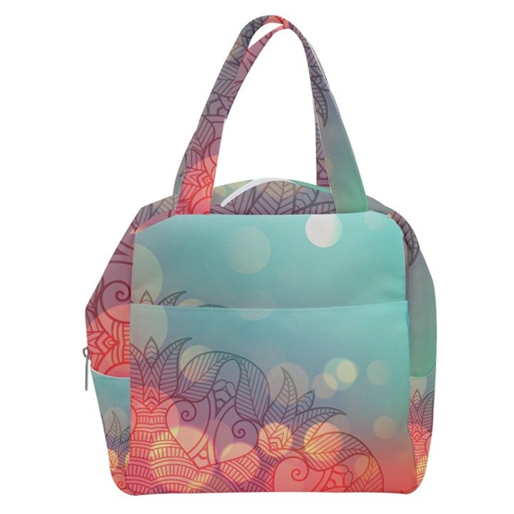 mandala pattern Boxy Hand Bag