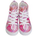 pink paint brush Kids  Hi-Top Skate Sneakers View1