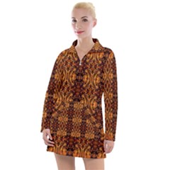 Ab 128 Women s Long Sleeve Casual Dress by ArtworkByPatrick