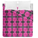 Roses Fleurs Abstrait Duvet Cover Double Side (Queen Size) View1