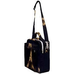 Tour Eiffel Paris Nuit Crossbody Day Bag by kcreatif