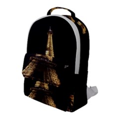 Tour Eiffel Paris Nuit Flap Pocket Backpack (large) by kcreatif