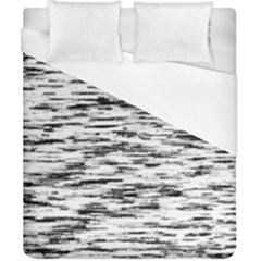 Texture Noir/gris Duvet Cover (california King Size) by kcreatif