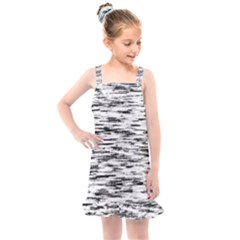 Texture Noir/gris Kids  Overall Dress by kcreatif