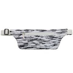 Texture Noir/gris Active Waist Bag