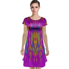 Festive Rainbow, Season To Wear Popart Cap Sleeve Nightdress by pepitasart