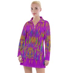 Festive Rainbow, Season To Wear Popart Women s Long Sleeve Casual Dress by pepitasart