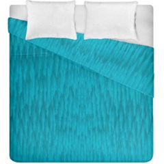 Festive Rainbow, Season To Wear Blue Duvet Cover Double Side (King Size)