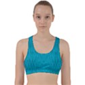 Festive Rainbow, Season To Wear Blue Back Weave Sports Bra View1