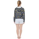 stripes heart pattern Women s Tie Up Sweat View2