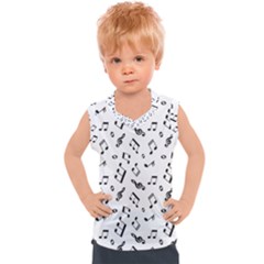 Music Pattern Kids  Sport Tank Top