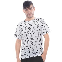 Music Pattern Men s Sport Top