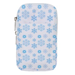 Snowflakes Pattern Waist Pouch (large)