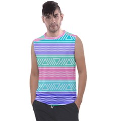 Aztec Print Men s Regular Tank Top by designsbymallika