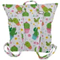 cactus pattern Buckle Up Backpack View3