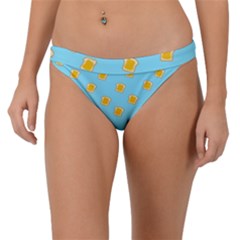 I Love Bread Band Bikini Bottom by designsbymallika