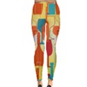 i love wine Inside Out Leggings View4