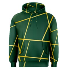 Golden Lines Pattern Men s Core Hoodie by designsbymallika