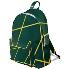 Golden Lines Pattern The Plain Backpack