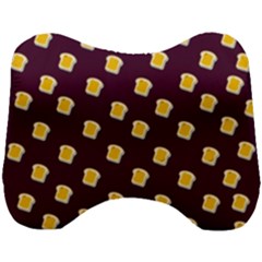 I Love Bread Head Support Cushion by designsbymallika