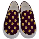 i love bread Men s Canvas Slip Ons View1