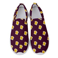 I Love Bread Women s Slip On Sneakers