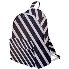 Silver Stripes Pattern The Plain Backpack