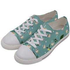 Tea Is Love Women s Low Top Canvas Sneakers by designsbymallika