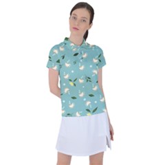 Tea Is Love Women s Polo Tee