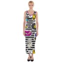 disco theme Fitted Maxi Dress View1