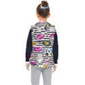 disco theme Kids  Hooded Puffer Vest View2