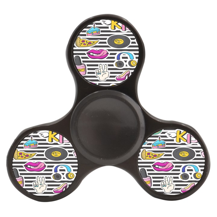 disco theme Finger Spinner