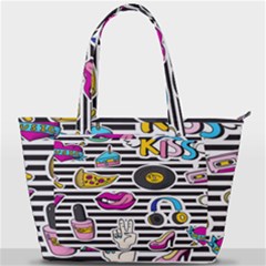 Disco Theme Back Pocket Shoulder Bag 